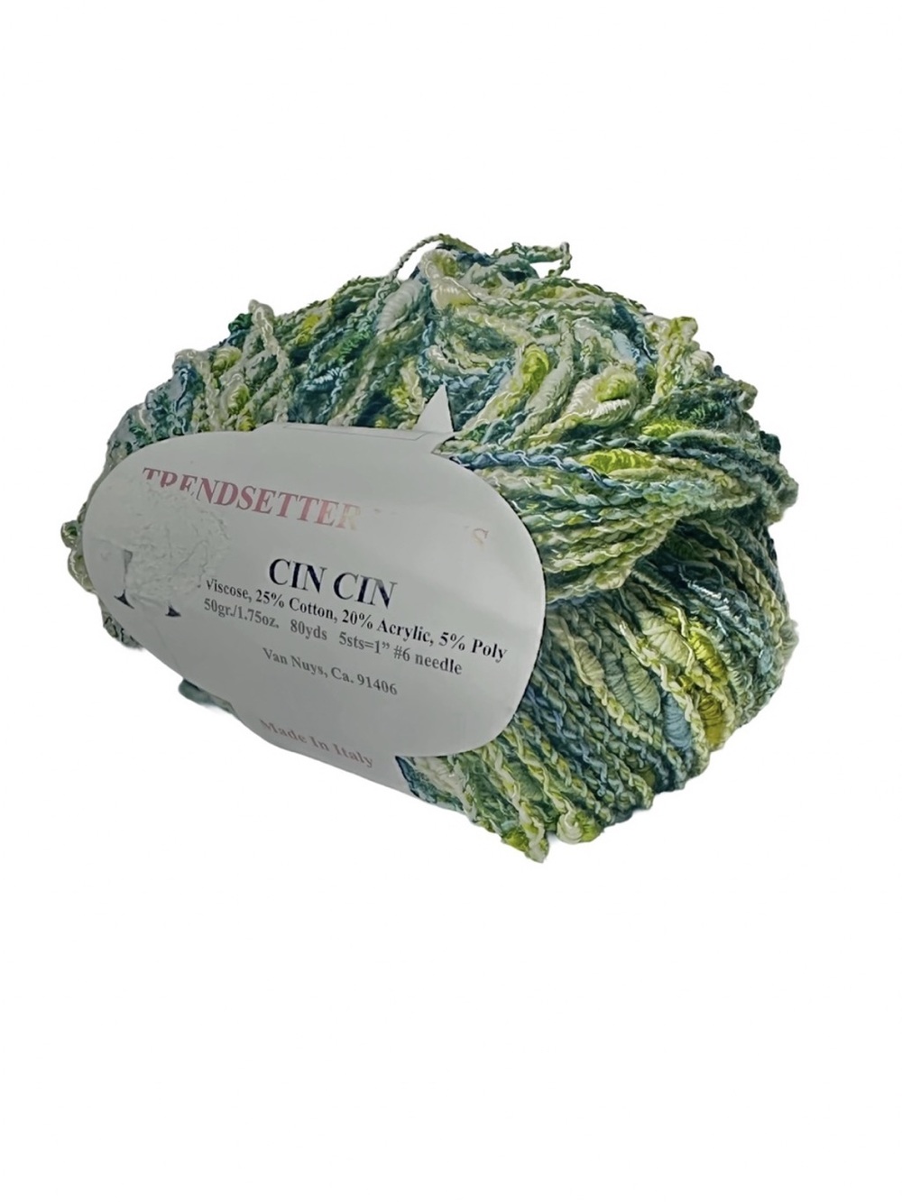 Trendsetter Yarn Cin Cin Color 31 Dye Lot 5582 New 50g 1.75oz 80yds